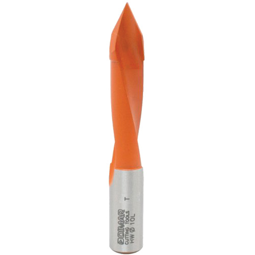 Through-Hole Carbide Tipped Drill, 2/5" Diameter Superchem Industries