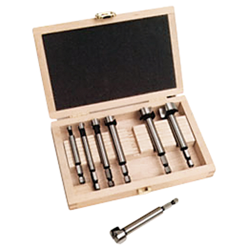Woodpecker Forstner Bit Kits in a Wooden Box, 7 Pieces, High Carbon Steel Superchem Industries