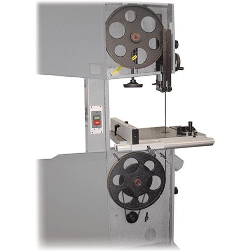 Scie &agrave; ruban de 21" pour bois avec guide &agrave; d&eacute;doublement, Vertical, 220 V Superchem Industries