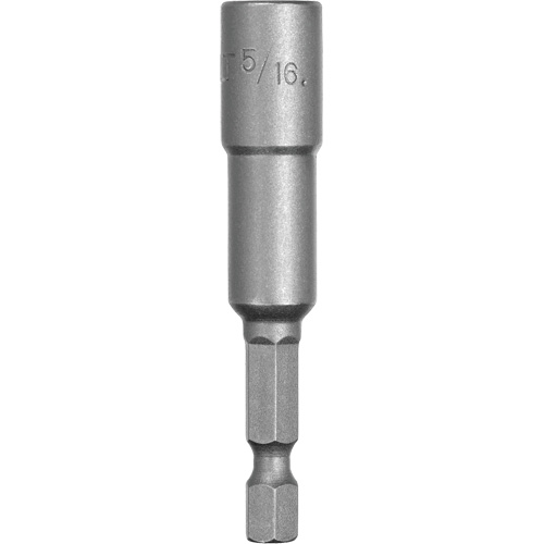 Tourne-&eacute;crou, Embout 5/16", Prise 1/4", 2-9/16" lo, Magn&eacute;tique Superchem Industries