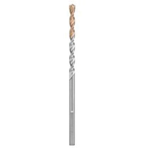 Foret &agrave; 4 cannelures pour marteau &agrave; percussion, 1/4", Tige 3 m&eacute;plats, Carbure Superchem Industries