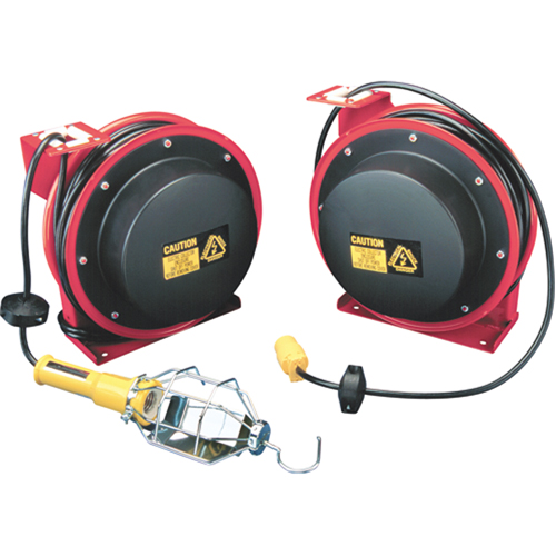 Enrouleurs de c&acirc;ble, 50', SJTOW, Calibre de 16/3, 13 A Superchem Industries