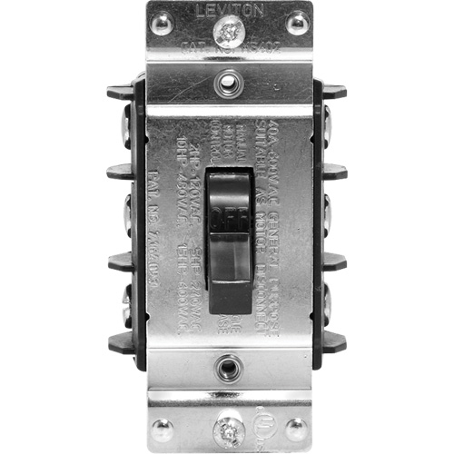 Interrupteur tripolaire monophas&eacute; Superchem Industries