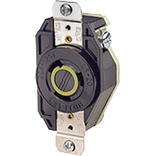 Single Flush 2-Pole 3-Wire Grounding  Receptacle Superchem Industries