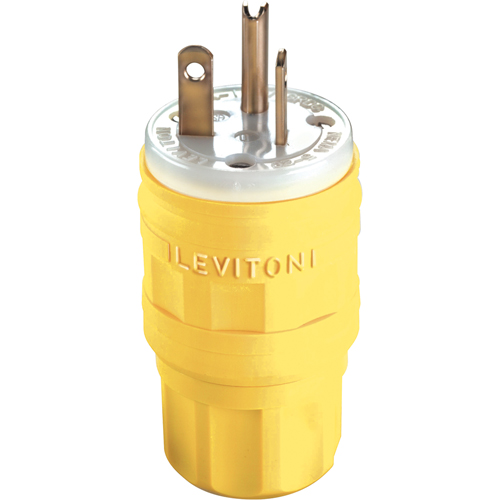 Pris &agrave; lames droites &eacute;tanche Wetguard, Plastique, 20 A, 125 V Superchem Industries