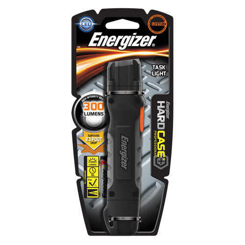 Lampe de poche pour petits travaux Hard Case, DEL, 300 lumens, Piles AA Superchem Industries