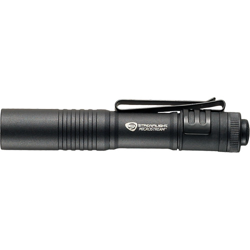 Lampe stylo MicroStream, DEL, 45 lumens, Corps en Aluminium, piles AAA, Compris Superchem Industries