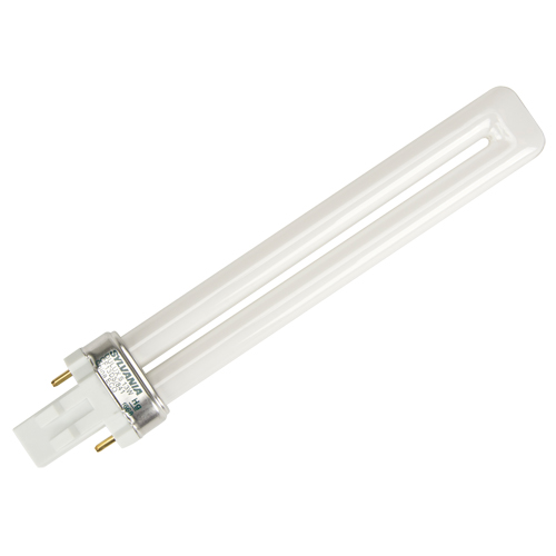 Ampoule fluorescente compacte Dulux, 800, 13 W, 4100 K, Base GX23, 12 000 h Superchem Industries
