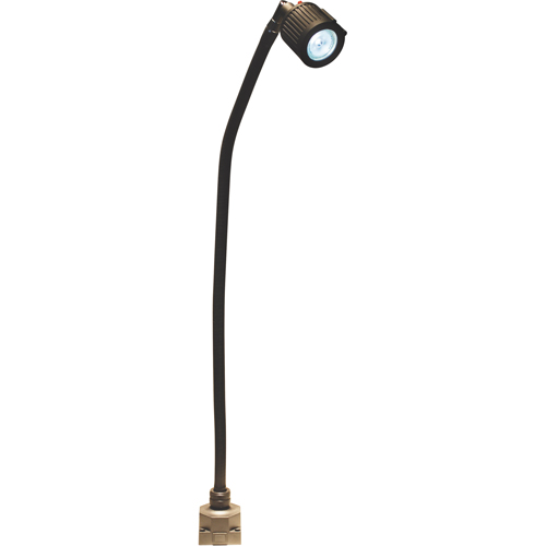LS Series High-Output Flexible Light, 5 W, LED, 27" Neck, Black Superchem Industries