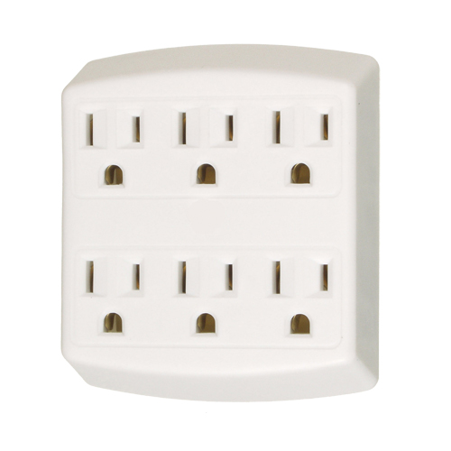 Adaptors, 6 Outlet(s), 15 Amps, 1875 W, 125 Superchem Industries