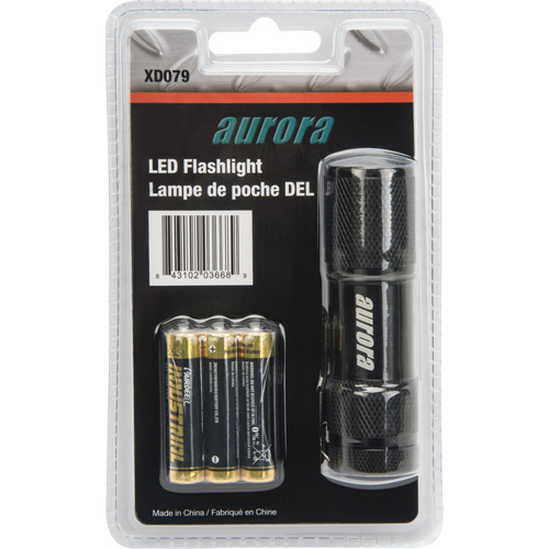 AFL200 Mini Flashlight, LED, 25 Lumens, AAA Batteries Superchem Industries