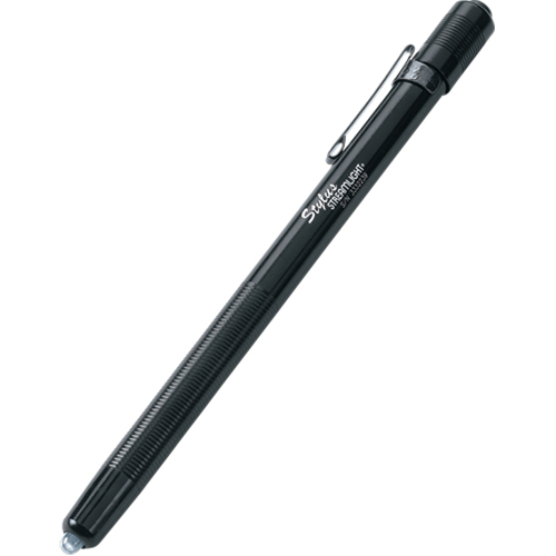 Lampes de poche stylo Stylus &agrave; pile alcaline, DEL, 11 lumens, Corps en Aluminium, piles AAAA, Compris Superchem Industries