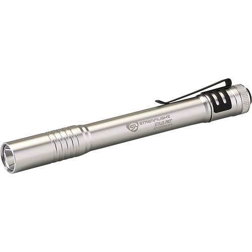 Lampe stylo Stylus Pro, DEL, 100 lumens, Corps en Aluminium, piles AAA, Compris Superchem Industries