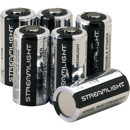 Batteries au lithium, 123, 3 V Superchem Industries