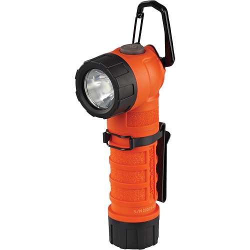 Lampe de poche &agrave; angle droit PolyTac 90 X, DEL, Piles CR123A, Polym&egrave;re Superchem Industries