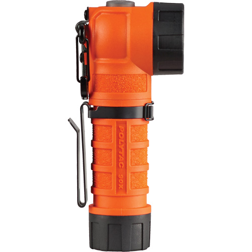 Lampe de poche &agrave; angle droit PolyTac 90 X, DEL, Piles CR123A, Polym&egrave;re Superchem Industries