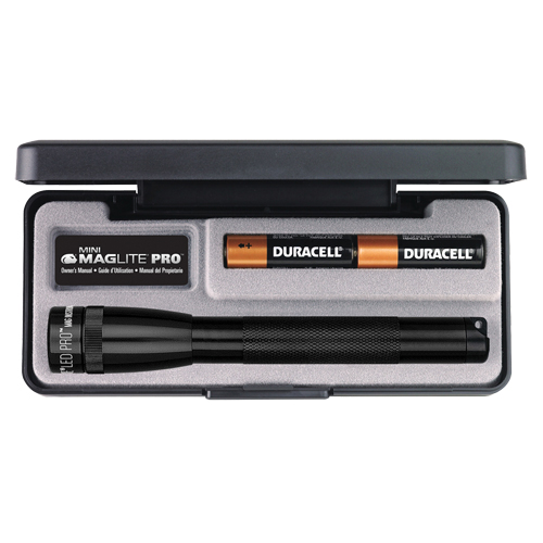 Lampes de poche Mini Pro, DEL, 272 lumens, Piles AA Superchem Industries