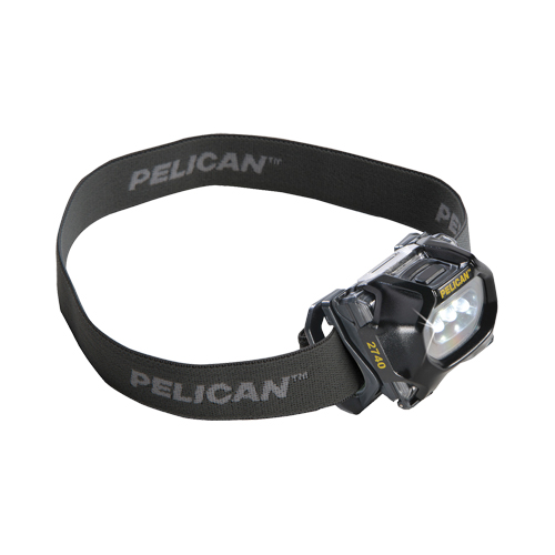 Lampe frontale 2740, DEL, 66 lumens, 7.25 hres de fonctionnement, piles AAA Superchem Industries