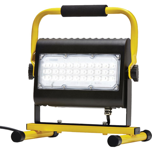 Projecteur d'illumination, DEL, 50 W, 4800 lumens, Boîtier en Aluminium Superchem Industries