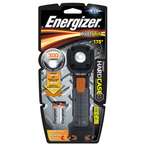 Lampes de poche PivotPro, DEL, 300 lumens, Piles AA Superchem Industries