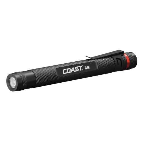 Lampe stylo G20, DEL, 36 lumens, Corps en Aluminium, piles AAA, Compris Superchem Industries