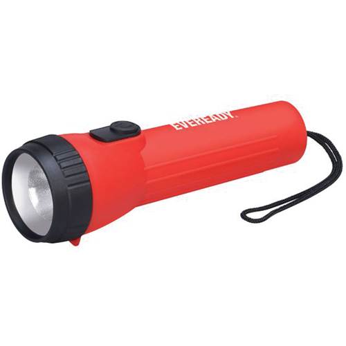 Industrial General Purpose Flashlight, LED, 25 Lumens, D Batteries Superchem Industries
