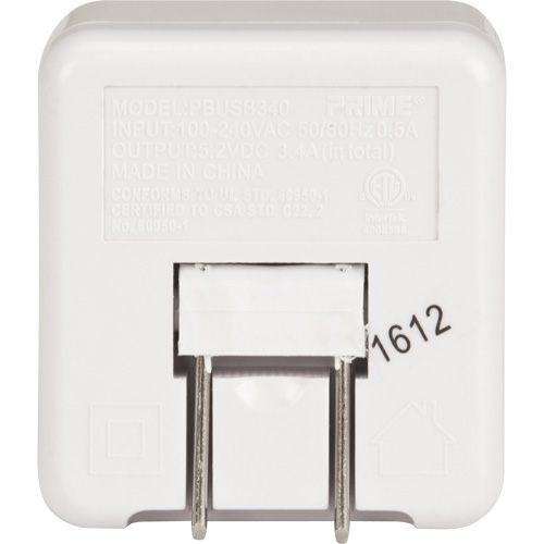 Prime&reg; High-Speed USB Charger Superchem Industries