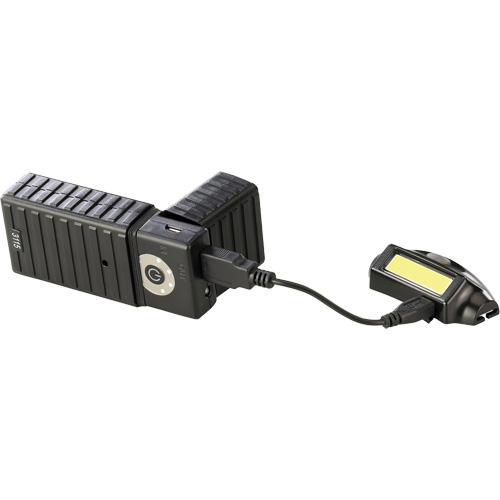 Lampe frontale USB Bandit, DEL, 180 lumens, 2 hres de fonctionnement, piles Rechargeable Superchem Industries