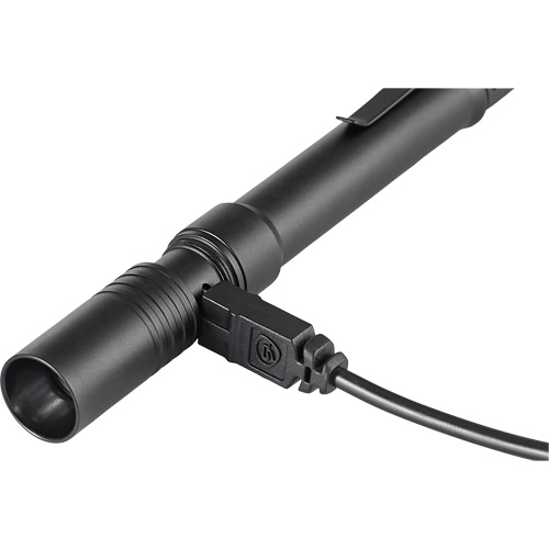 Lampe de poche stylo USB Stylus Pro, DEL, 350 lumens, Corps en Aluminium, piles Rechargeable, Compris Superchem Industries