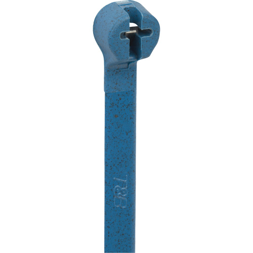 Attache-c&acirc;ble d&eacute;tectable, Longueur 7-4/13", R&eacute;sistance &agrave; la traction 50 lb, Bleu Superchem Industries