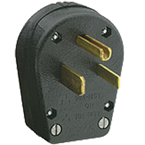 Dual Power Plug, Thermoplastic, 30 A/50 A, 250 V Superchem Industries
