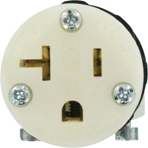 Connecteur de prise de rallonge de qualit&eacute; hospitali&egrave;re, 5-20R, Nylon Superchem Industries