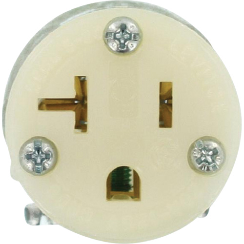 Hospital Grade Extension Plug Connector, 5-20R, Nylon Superchem Industries