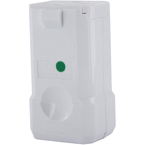 Hospital Grade Plug Connector, 6-20R, Nylon Superchem Industries