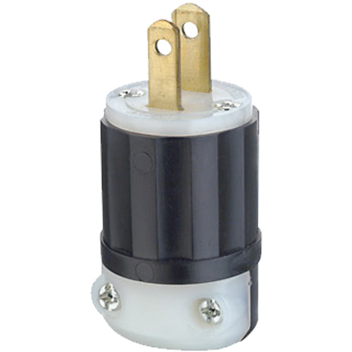 Hospital Grade Extension Plug, Nylon, 15 A, 125 V Superchem Industries