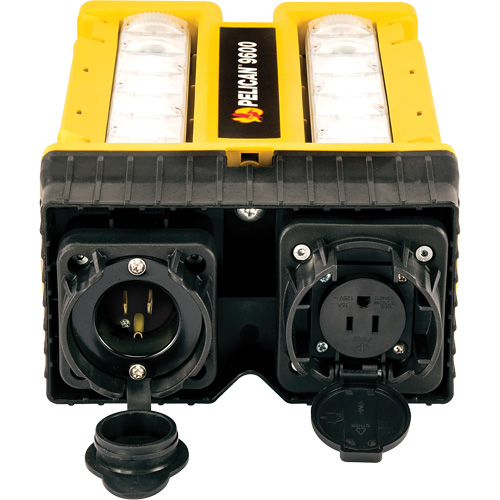 Syst&egrave;me avec t&ecirc;te d'&eacute;clairage modulaire et support, DEL, 24 W, 3000 lumens, Boîtier en Aluminium Superchem Industries