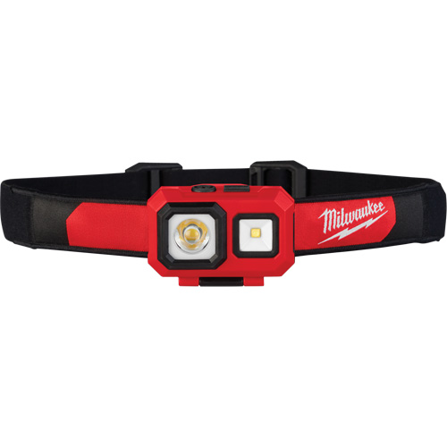 Lampe frontale projecteur et diffuseur, DEL, 450 lumens, 2 hres de fonctionnement, piles AAA Superchem Industries