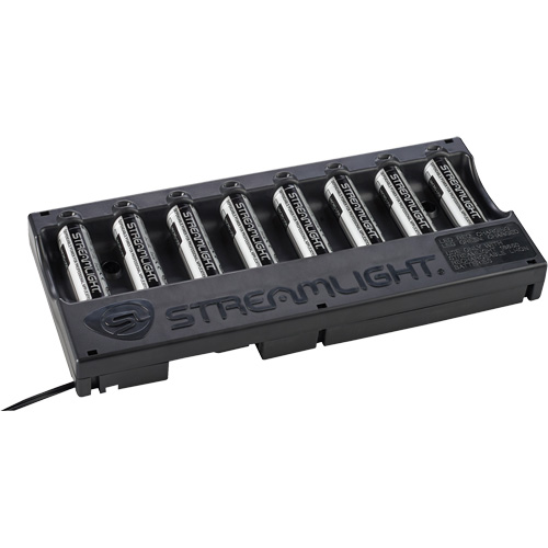 8-Unit USB Battery Charger & Batteries Superchem Industries