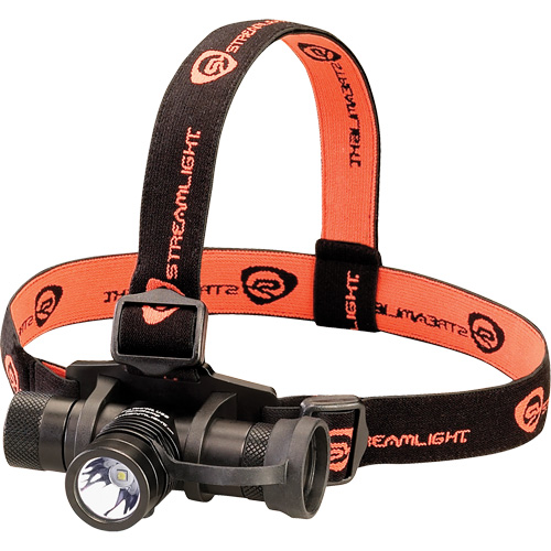 Lampe frontable USB ProTac HL, DEL, 1000 lumens, 1,5 hres de fonctionnement, piles Rechargeable Superchem Industries