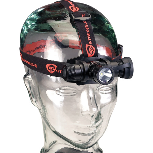 Lampe frontable USB ProTac HL, DEL, 1000 lumens, 1,5 hres de fonctionnement, piles Rechargeable Superchem Industries