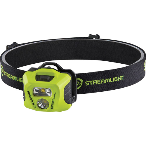 Lampe frontale &agrave; s&eacute;curit&eacute; intrins&egrave;que Enduro Pro HAZ-LO, DEL, 235 lumens, 5 hres de fonctionnement, piles AAA Superchem Industries
