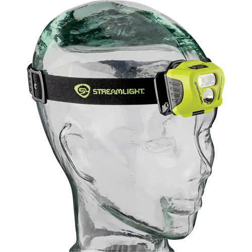 Lampe frontale &agrave; s&eacute;curit&eacute; intrins&egrave;que Enduro Pro HAZ-LO, DEL, 235 lumens, 5 hres de fonctionnement, piles AAA Superchem Industries