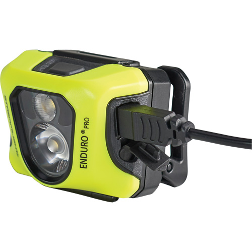 Lampe frontal Pro Enduro, DEL, 200 lumens, 6,25 hres de fonctionnement, piles Rechargeable Superchem Industries