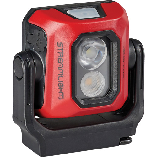 Lampe de travail multifonctionnelle ultra compacte Syclone, DEL, 400 lumens, Boîtier en Plastique Superchem Industries