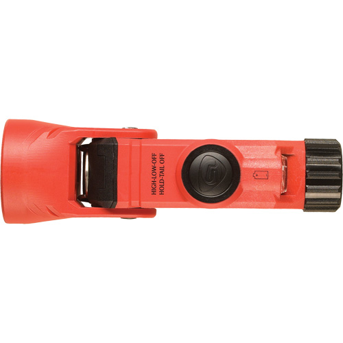 Vantage&reg; 180 X Multi-Fuel Helmet/Right Angle Flashlight, LED, Rechargeable/CR123A Batteries, Nylon Polymer Superchem Industries