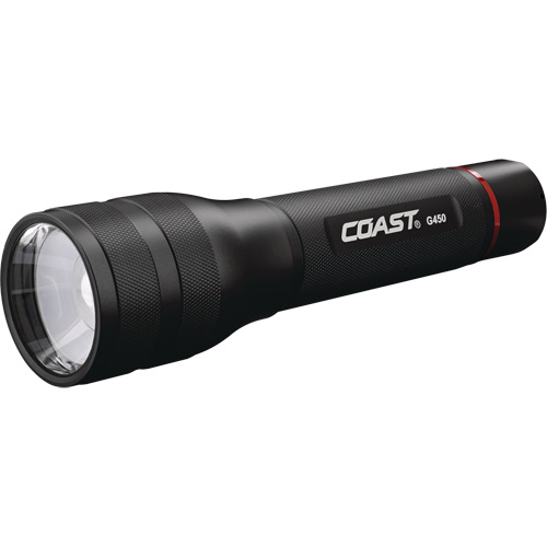 G450 Flashlight, LED, 1630 Lumens, AA Batteries Superchem Industries