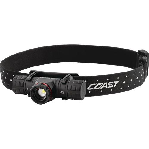Lampe frontale XPH30R, DEL, 1000 lumens, 41 hres de fonctionnement, piles Rechargeable/CR123 Superchem Industries