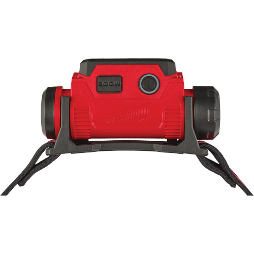 REDLITHIUM USB Hardhat Headlamp, LED, 600 Lumens, 5 Hrs. Run Time, Rechargeable Batteries Superchem Industries