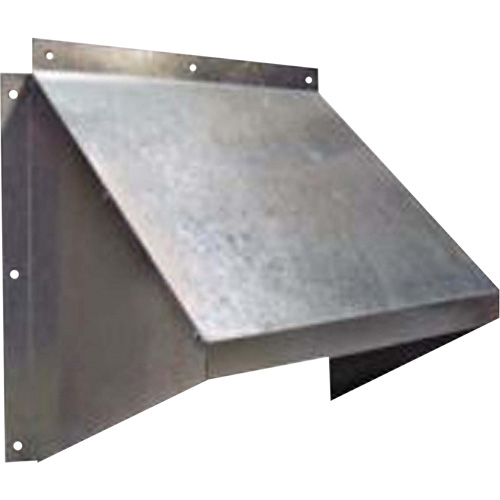 12" GH Galvanized Hood Superchem Industries