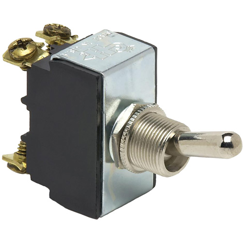 DPST Standard Heavy-Duty 4-Terminal Toggle Switch Superchem Industries